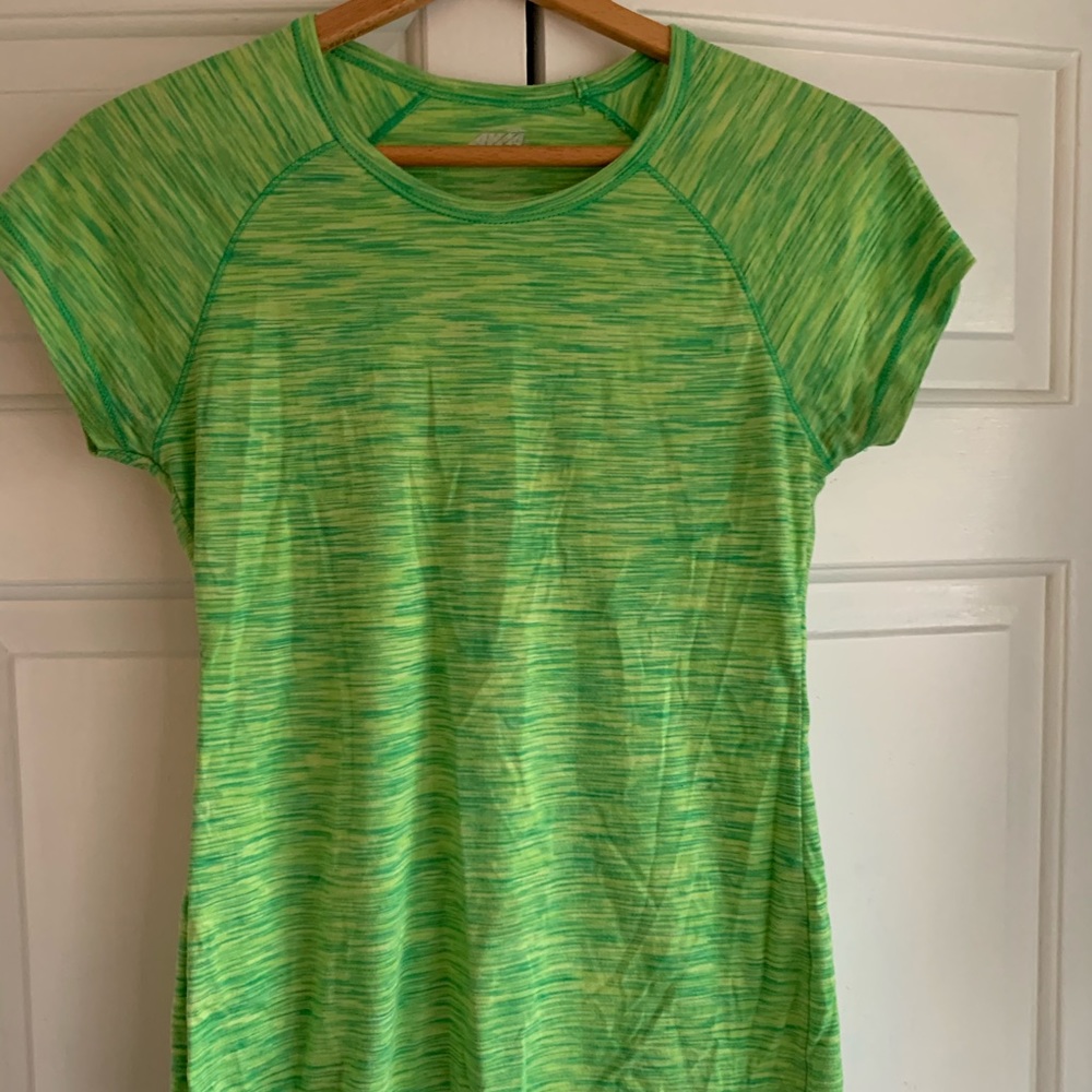 Avia Top Green T-Shirt Athletic Workout💚